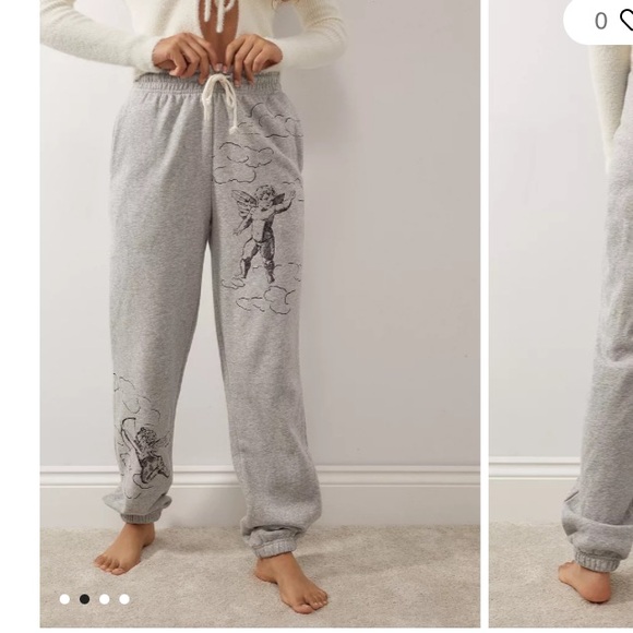 Out from under size Medium Kya fleece cherub joggers. {1202} - Picture 6 of 14